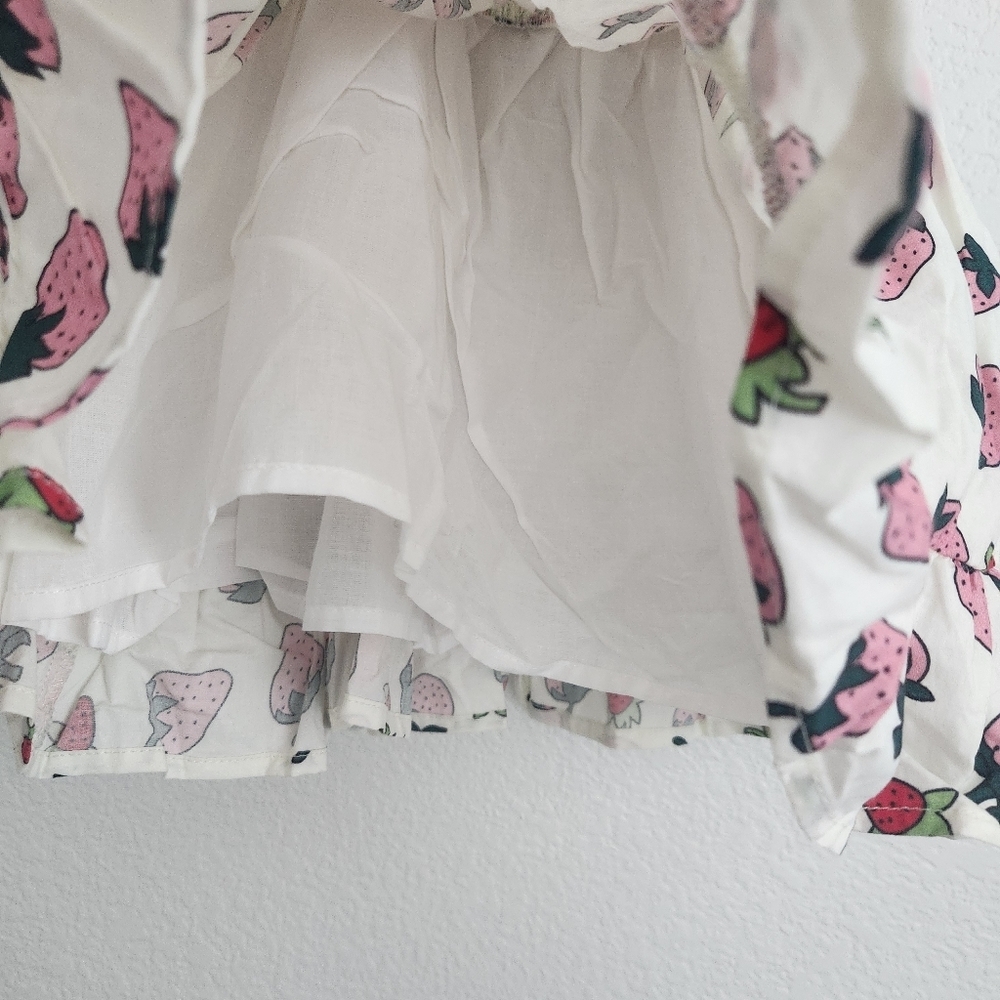 Toddler‎ sundress bundle (2) strawberry & sloths 3T - Picture 8 of 9
